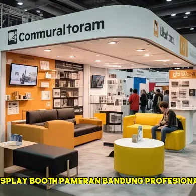 display booth pameran bandung profesional